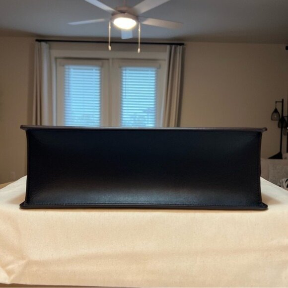 Coach Cloud Handle Tote In Coachtopia Leather Black - Picture 5 of 16